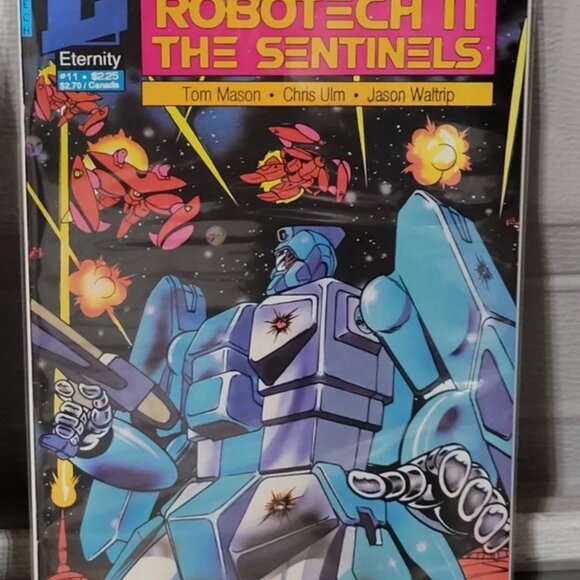 Eternity Comic Robotech II - The Sentinels Vol. 2 Collection #1 - 21 RUN SET - Picture 8 of 16